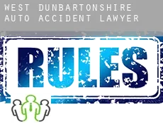 West Dunbartonshire  auto accident lawyer