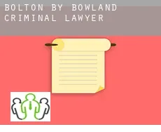 Bolton by Bowland  criminal lawyer