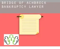 Bridge of Achbreck  bankruptcy lawyer